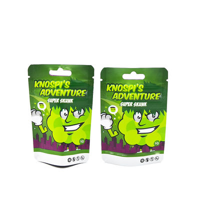 तंबाकू सिगार Mylar बैग 3 साइड सील तंबाकू पैकेजिंग बैग कस्टम मुद्रित एल्यूमीनियम पन्नी ज़िप प्लास्टिक पैकेजिंग बैग