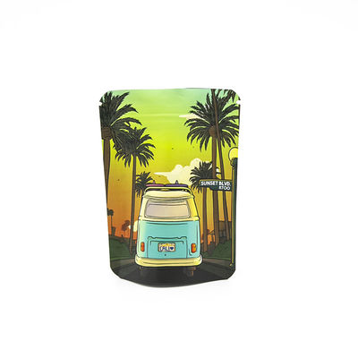 नमी प्रतिरोधी तंबाकू के पत्ते एल्यूमीनियम पन्नी गंध प्रतिरोधी बैग बाल प्रतिरोध बैग ज़िपर Mylar बैग