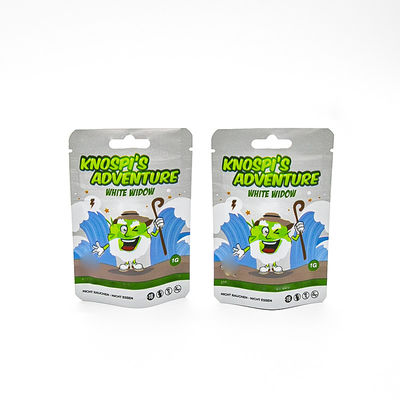 जिपर नट स्नैक एल्यूमीनियम पन्नी सिगार तंबाकू पैक गंध प्रतिरोधी पैकेजिंग Mylar बैग खाद्य के लिए