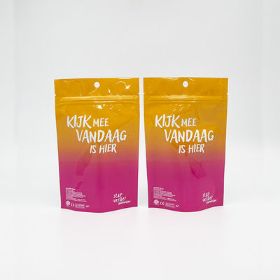 पेटेंट किया गया छोटे बच्चे का ताला एफडीए खाद्य ग्रेड कच्चे माल नमी के सबूत और वायुरोधी बच्चे का ताला ज़िपर बैग कस्टम मायलर बैग