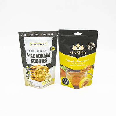 कस्टम मुद्रित बच्चे प्रतिरोधी Mylar बैग के लिए नरम रसदार चीनी कुकीज़ खाद्य भंडारण