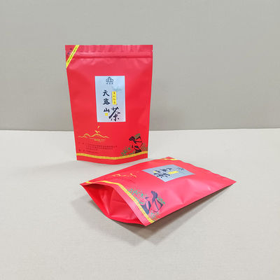 गुणवत्ता की गारंटी खाद्य पैकेजिंग समाधान के लिए आसान फाड़ने योग्य ज़िपर स्टैंडअप टिकाऊ बैग