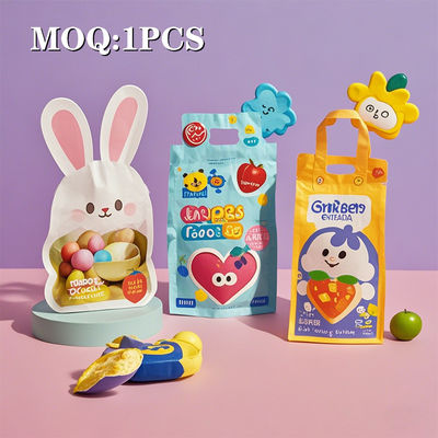 बाल प्रतिरोधी Mylar जड़ी बूटी के लिए ज़िपर बैग संरक्षण के लिए डाई कट डिजाइन के साथ