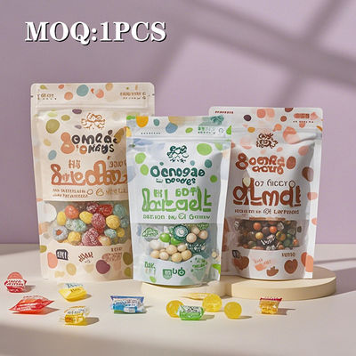 नमी प्रतिरोधी पुनर्नवीनीकरण योग्य प्लास्टिक बैग ताजा और संरक्षित खाद्य पैकेजिंग आवश्यकताओं के लिए