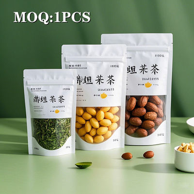 कस्टम ज़िप लॉक फ्रॉस्टेड गंध प्रतिरोधी स्टैंड अप पॉच मायलर ज़िपर बैग खाद्य पैकेजिंग बैग रंगीन पैकेजिंग डिजिटल प्रिंटिंग