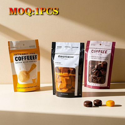 अनुकूलित मुद्रित नई गर्म मुद्रांकन स्टैंड-अप बैग बैग एल्यूमीनियम पन्नी गंध प्रूफ प्लास्टिक पैकेजिंग Mylar ज़िप लॉक बैग