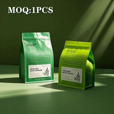 चाय और कॉफी के लिए टिकाऊ फ्लैट बॉटम एल्यूमीनियम फोइल बैग