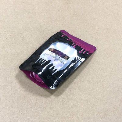 ताजगी और सुगंध में सील ज़िपर के साथ खाद्य ग्रेड अंगूठे की जेब