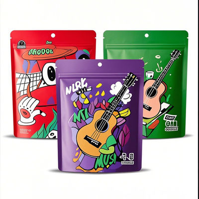 कॉफी/चाय/नाश्ते के लिए प्रीमियम मल्टी-लेयर मायलर बैग - पुनः प्रयोज्य सील डिजाइन