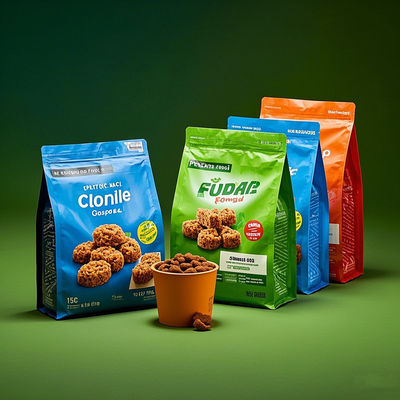 Child-Resistant Custom Pouches Factory Direct Wholesale Eco-Friendly Bags for Pet Food