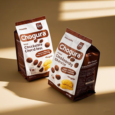 थोक BOPET स्टैंड-अप बैग्स बाल प्रतिरोधी ज़िपर के साथ थोक कॉफी पैकेजिंग