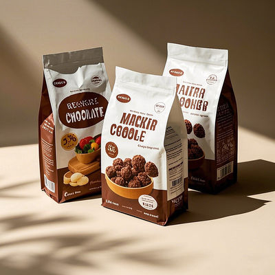 कस्टम मैट कॉफी बैग एंटी-स्टेटिक कोटिंग के साथ लक्जरी ब्रांडिंग