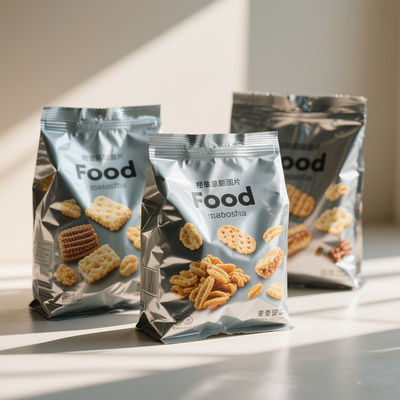 औद्योगिक नमी-प्रूफ पन्नी बैग एफडीए प्रमाणित कॉफी और चाय और स्नैक के लिए दीर्घकालिक ताजगी