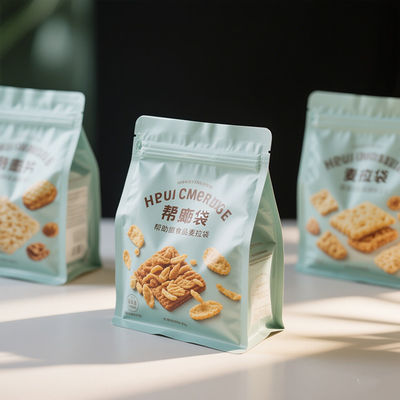 एफडीए-प्रमाणित पन्नी बैग के साथ डिगेसिंग वाल्व कॉफी के स्वाद और कुरकुरा अखरोट को संरक्षित करता है