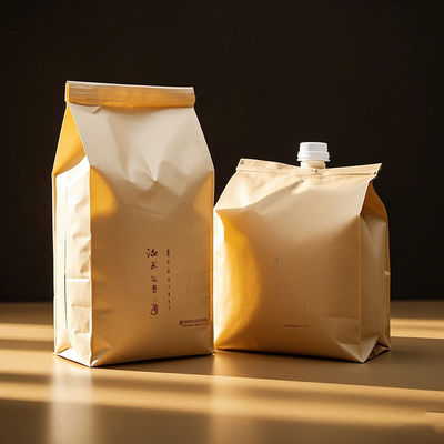 बहु-परत वैक्यूम कॉफी बैग एयरटाइट सील 99% रोस्टर के लिए प्रकाश अवरोधक