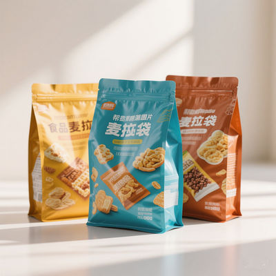 क्यूआर कोड ट्रेस करने योग्य मायलर बैग लेजर उत्कीर्ण ब्रांडिंग + रीसाइक्लेबल सामग्री