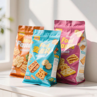 हल्के स्टैंड-अप मायलर बैग 10-स्तर बाधा और डीएचएल माल ढुलाई लागत अनुकूलित