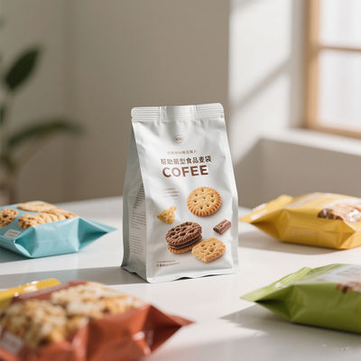 टिकाऊ मैट फिनिश मायलर पॉच रिटेल डिस्प्ले