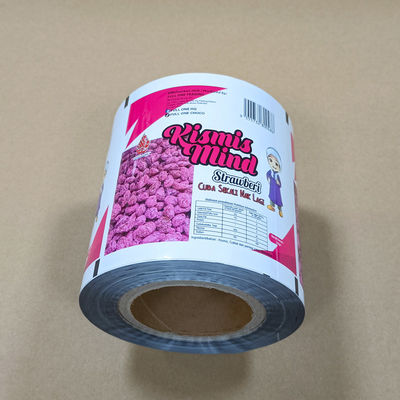 खाद्य / चिकित्सा पैकेजिंग के लिए एल्यूमीनियम पन्नी रोल फिल्म कस्टम आकार मुद्रण