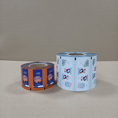 पर्यावरण के अनुकूल कैंडी रोल फिल्म रीसायकल करने योग्य और गंधहीन पैकेजिंग सामग्री ललीपॉप / गमी के लिए 40μm 600mm चौड़ाई