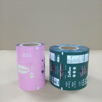 प्रीमियम 3-5 लेयर लेमिनेटेड फिल्म ऑटोमैटिक पैकेजिंग मशीन के लिए नमी सबूत और गर्मी सील रोल फिल्म