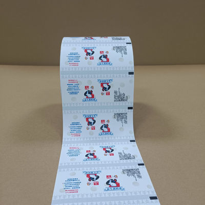 धातु परिष्करण कैंडी रैपिंग फिल्म प्रीमियम ब्रांड पैकेजिंग के लिए अनुकूलन मुद्रण 12 रंग 20-80μm