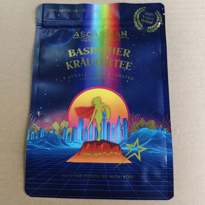 पिल करने योग्य सील के साथ स्टैंड अप पाउच कॉस्मेटिक के लिए मेडिकल ग्रेड कम्पोजिट पैकेजिंग पारदर्शी और छेड़छाड़ सबूत