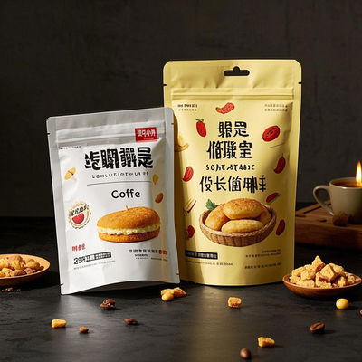 आर्द्रता प्रतिरोधी लंबे समय तक फ्रीजर उच्च बाधा खाद्य पैकेजिंग बैग कस्टम समर्थन