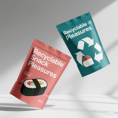 अनुकूलित 8-पक्षीय सील स्टैंड-अप खाद्य पैकेजिंग बैग - स्नैक्स और कॉफी के लिए पर्यावरण के अनुकूल और नमी का सबूत