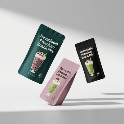 प्रीमियम 8-साइड सील कॉफी पैकेजिंग बैग ऑक्सीजन-बैरियर डिजाइन और मुफ्त कलाकृति सेवा