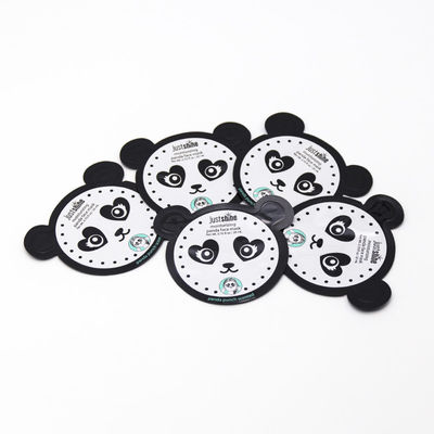 कस्टम आकार का मास्क पैकेजिंग पाउच इको फ्रेंडली कॉस्मेटिक डिज़ाइन