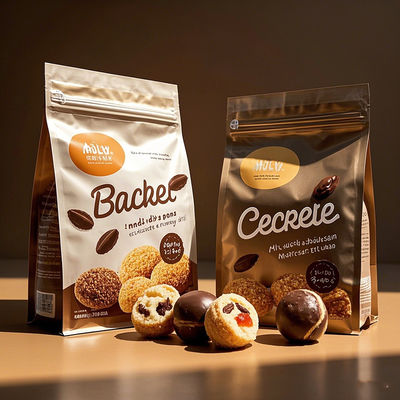 ट्रिपल सील कम्पोजिट फूड बैग - 16μm मोटाई और छिद्रण प्रतिरोध > 5kg