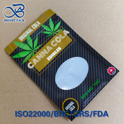 विंडो के साथ उच्च-अवरोधक बाल-प्रतिरोधी पैकेजिंग - एल्यूमीनियम फ़ॉइल परत और ऑक्सीजन प्रतिरोध