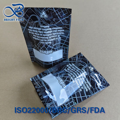 कस्टम जीटीए प्रिंट चाइल्ड-प्रूफ बैग - 3-साइड सील और छेड़छाड़-प्रमाणित सुविधा