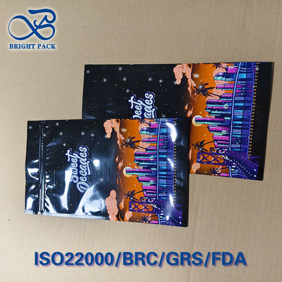 कस्टम सिटी नाइटस्केप प्रिंट त्रि-सील बाल प्रतिरोधी बैग - एएसटीएम एफ 963 प्रमाणित