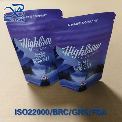 बर्फ़ीला पहाड़ रात का दृश्य मुद्रित बाल-प्रतिरोधी बैग