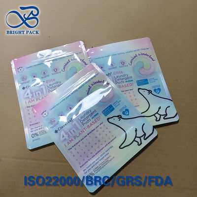 कस्टम रीसाइक्लेबल 4-इन-1 वाशिंग बैग 10-रंग ग्रेव्यू प्रिंटिंग