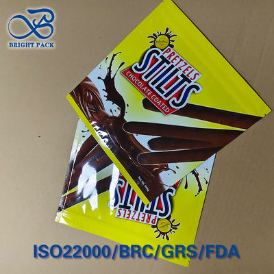 उच्च तापमान प्रतिरोधी चॉकलेट सॉस पाउच 120°C हॉट-फिल सेफ EVOH बैरियर लेयर FDA/EC1935 प्रमाणित