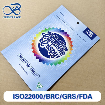 प्रमाणित बाल प्रतिरोधी बैग मल्टी-लेयर कम्पोजिट पैकेजिंग के साथ छेड़छाड़-प्रूफ सील कस्टम आकार मोटाई प्रिंटिंग CPSC आईएसओ फॉर फार्मा