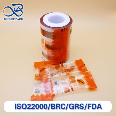 पर्यावरण के अनुकूल पारदर्शी मुद्रित रोल फिल्म स्थायी खाद्य पैकेजिंग के लिए कस्टम रंग