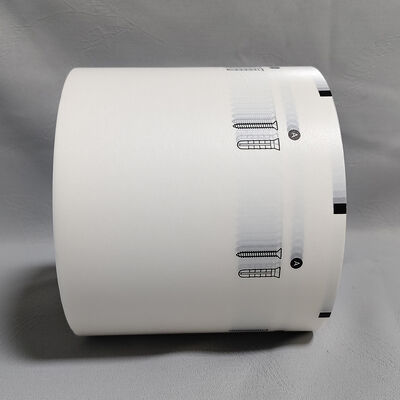 अनुकूलित आकार सिंथेटिक पेपर रोल स्टॉक - उच्च गुणवत्ता वाले फ्लेक्सो प्रिंटिंग के लिए चिकनी सतह