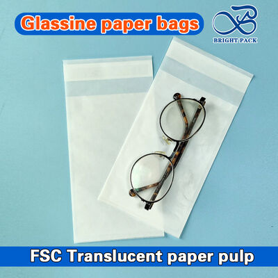 पर्यावरण के अनुकूल पुन: प्रयोज्य ग्लासिन पेपर बैग, ग्रीस प्रतिरोधी, स्पष्ट दृश्य, भोजन, शिल्प, छोटी वस्तुओं के लिए आदर्श