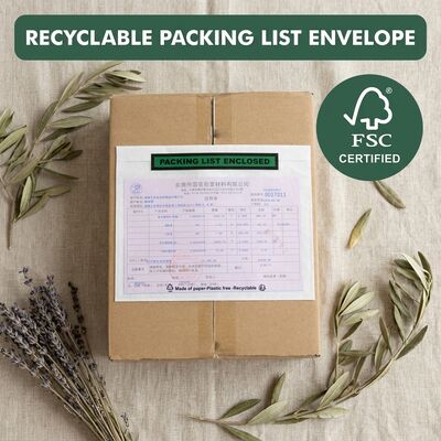 ग्लासिन दस्तावेज संलग्न बैग प्लास्टिक मुक्त बायोडिग्रेडेबल पर्यावरण के अनुकूल